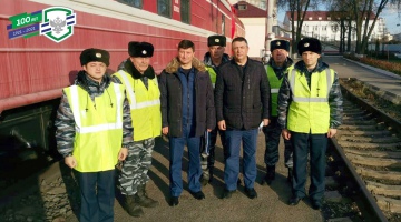 Рабочий визит директора филиала ФГП ВО ЖДТ России на Московской ж.д. М.Р. Хуснутдинова